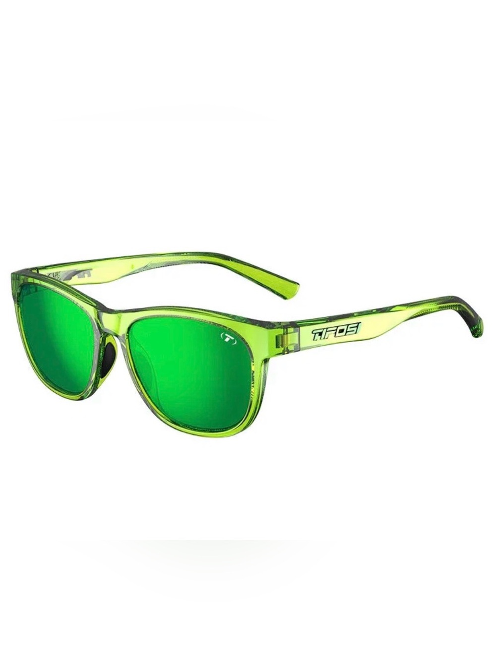 Tifosi Swank Hyper Lime Running Cycling Hiking Sunglasses Discontinued Color